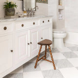 Italian Bianco Carrara marble slab with soft gray veining from Sapphirus Stone in Toronto. Ideal for kitchens, bathrooms, and luxury interiors.