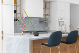 Blue De Savoie Natural Marble Slab Leathered 75-Inch x 109-Inch (56.7 sq. ft./slab)