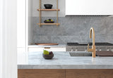 Blue De Savoie Natural Marble Slab Leathered 75-Inch x 109-Inch (56.7 sq. ft./slab)