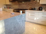 Blue De Savoie Natural Marble Slab Leathered 75-Inch x 109-Inch (56.7 sq. ft./slab)