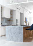 Blue De Savoie Natural Marble Slab Leathered 75-Inch x 109-Inch (56.7 sq. ft./slab)