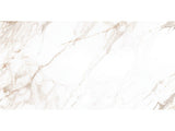 24-inch x 48-inch Calacatta Gold Polished Rectified Porcelain Floor and Wall Tile