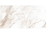24-inch x 48-inch Calacatta Gold Polished Rectified Porcelain Floor and Wall Tile