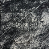 Polished Black Silk Marble tile with white veining from Sapphirus Stone in Toronto. Perfect for elegant walls, floors, and luxury design accents.