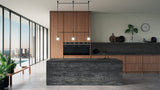 Caesarstone 5810 Black Tempal Quartz Slab 65-Inch x 131-Inch (58.90 sq. ft./slab)