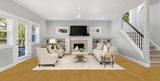 Pera Engineered Hardwood Flooring Nacka Oak 7 1/2-inch Width - 3/4-inch Thick - 3mm Veneer Knots Wire Brushed UV