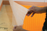Schluter - DITRA-HEAT-PS Floor Heating Uncoupling Membrane Roll Peel & Stick 3' 3" x 41' 1" - 5 mm (134.5 sqft) Manufacturer SKU: DHPS512M