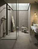 12"x24" , 24"x24" , 24"x48" Ark Anthracite Matte Rectified Concrete Look Porcelain Floor and Wall Tile