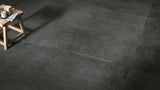 12"x24" , 24"x24" , 24"x48" Ark Black Matte Rectified Concrete Look Porcelain Floor and Wall Tile