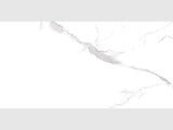 Bianco River polished porcelain tile in white and grey marble look, ideal for bathroom, floor, and backsplash use.