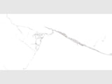 Bianco River polished porcelain tile in white and grey marble look, ideal for bathroom, floor, and backsplash use.