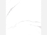 Bianco River polished porcelain tile in white and grey marble look, ideal for bathroom, floor, and backsplash use.