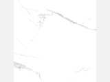 Bianco River polished porcelain tile in white and grey marble look, ideal for bathroom, floor, and backsplash use.