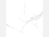 Bianco River polished porcelain tile in white and grey marble look, ideal for bathroom, floor, and backsplash use.