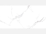 Bianco River polished porcelain tile in white and grey marble look, ideal for bathroom, floor, and backsplash use.
