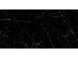 24-inch x 48-inch Sombra Black Polished Rectified Porcelain Floor and Wall Tile