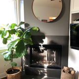 1'' BLACK MATT HEXAGONAL PORCELAIN MOSAIC - SAPPHIRUSSTONE