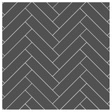 2''X8'' GREY MATT HERRINGBONE PORCELAIN MOSAIC - SAPPHIRUSSTONE
