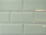 GLOSSY SAGE BEVEL SUBWAY TILE 4''X8'' - SAPPHIRUSSTONE