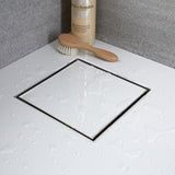 CASALINE NOVA SQUARE SATINE STAINLESS STEEL TILE INSERT SHOWER DRAIN