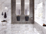 AGUSTOS TAUPE POLISHED RECTIFIED PORCELAIN TILE - SAPPHIRUSSTONE