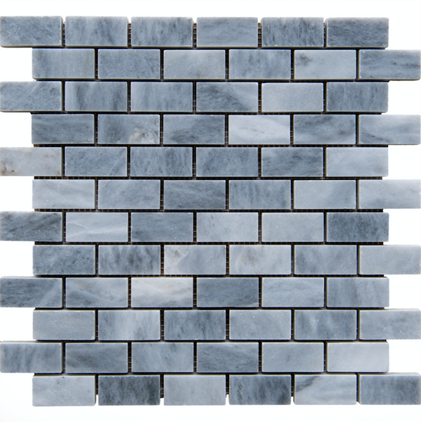 CARDINE GRIGIO RECTANGULAR POLISHED MARBLE MOSAIC – Tile & Stone Co.