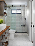 GLOSSY WHITE FLAT SUBWAY TILE 3''X6'' - Tile&Stone Co.