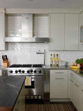GLOSSY WHITE RIPPLE SUBWAY TILE 3''X12'' - Tile&Stone Co.