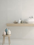 LUNA OFF WHITE RECTIFIED PORCELAIN TILE - Tile&Stone Co.