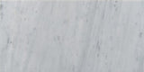 Italian Bianco Carrara marble slab with soft gray veining from Sapphirus Stone in Toronto. Ideal for kitchens, bathrooms, and luxury interiors.