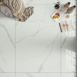 STATUARIO GOYA RECTIFIED PORCELAIN TILE - SAPPHIRUSSTONE